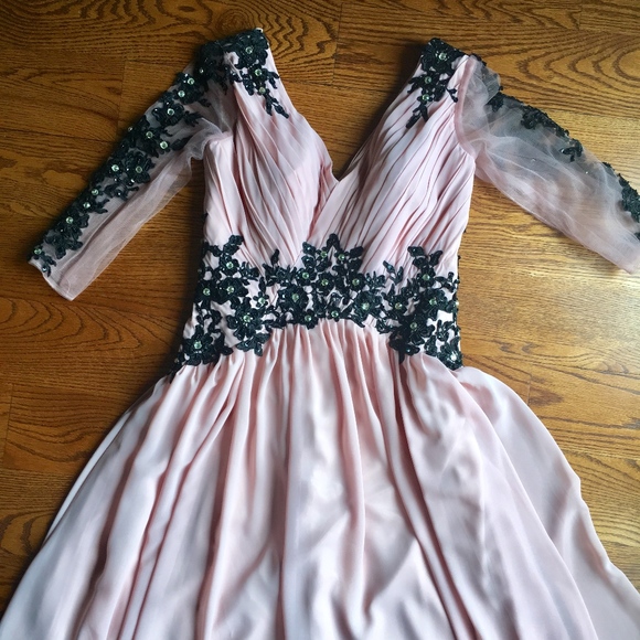 Blush Pink Prom Dress - Picture 4 of 4